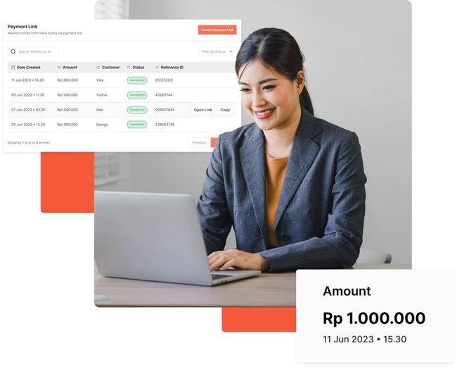 Brick Payment Link Dashboard