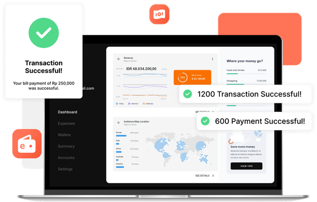Brick E-Wallet Acceptance