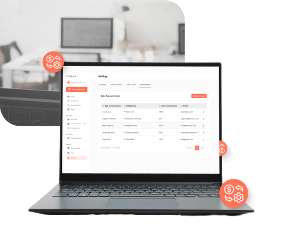 Brick Sub-Account Dashboard