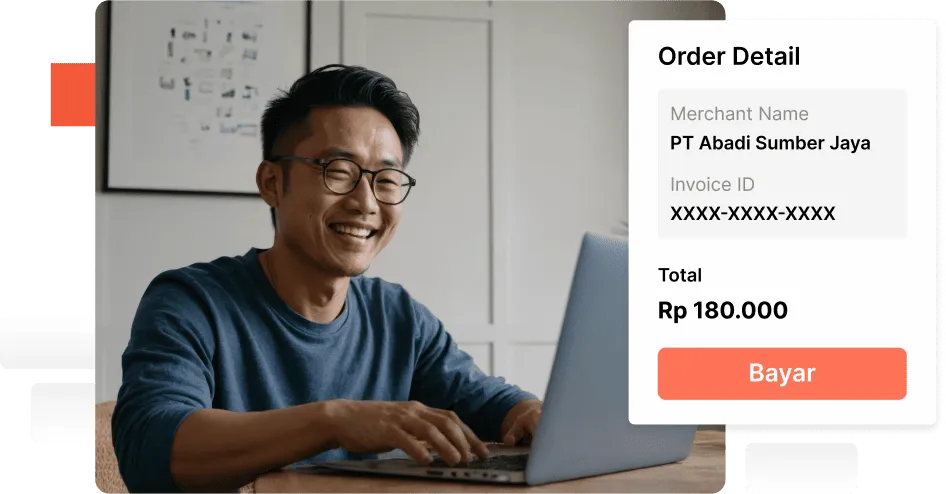 QRIS Dynamic payment workflow
